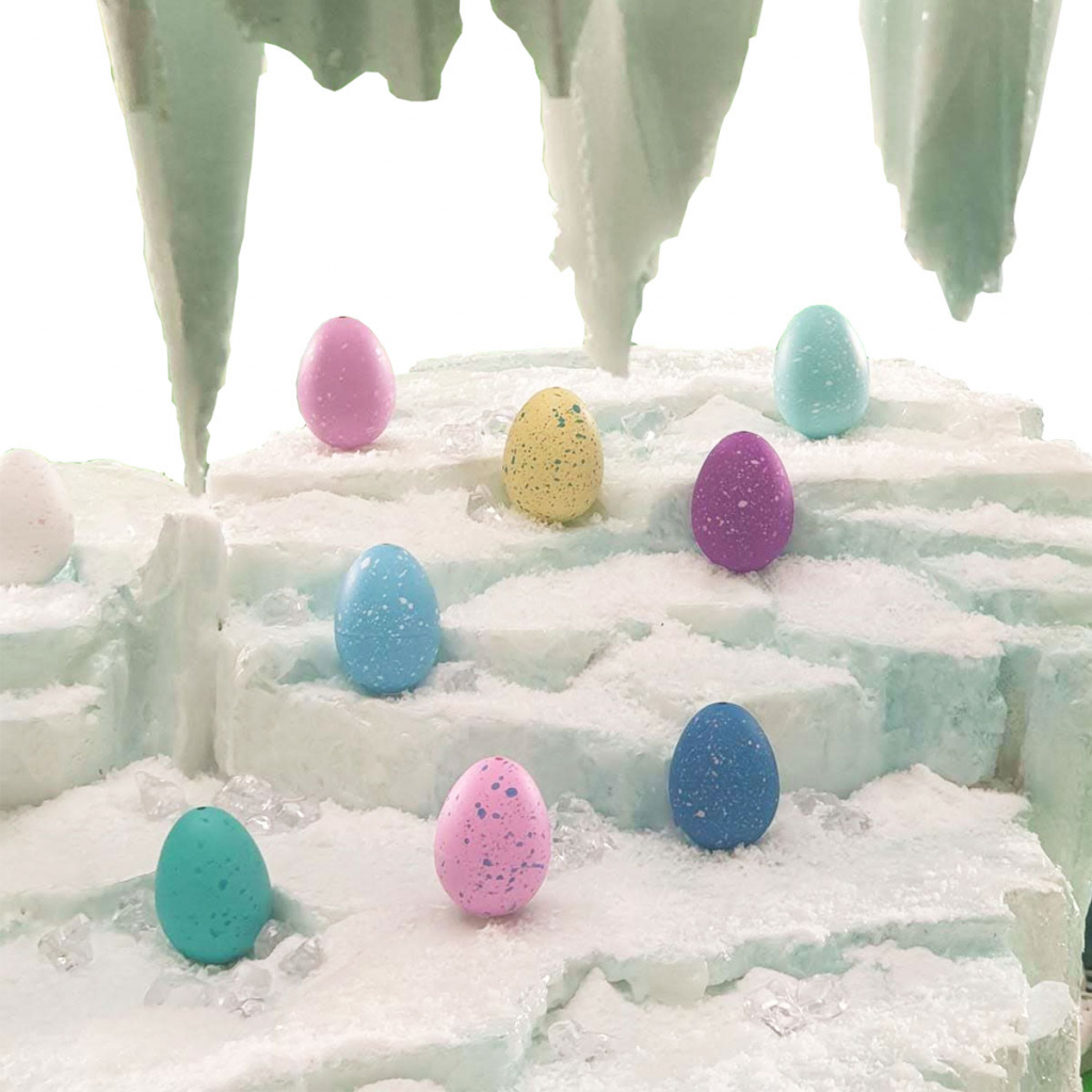 Игровой набор #sbabam растущий в яйце Penguin Eggs - Пингвины и друзья (T049-2019) изображение 2