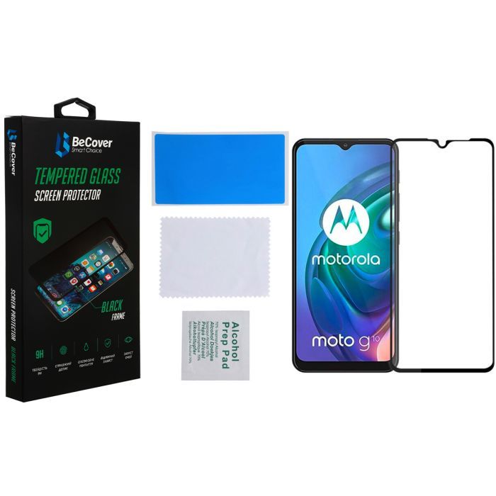 Скло захисне BeCover Motorola Moto G20 Black (706453) зображення 3
