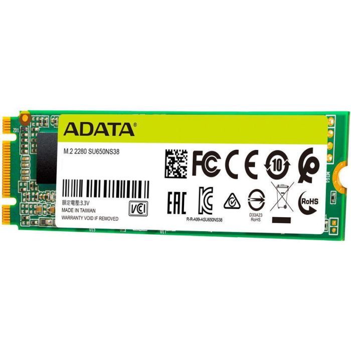 Накопитель SSD M.2 2280 240GB ADATA (ASU650NS38-240GT-C) изображение 2