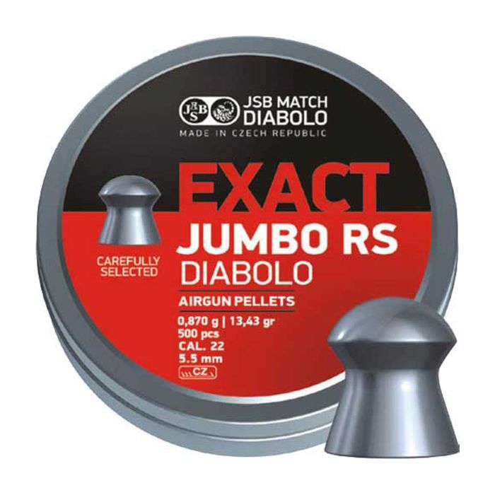Пульки JSB Diabolo Exact Jumbo RS 5,52 мм 500 шт/уп (546207-500)