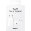 Зарядний пристрій Samsung 15W Power Adapter (w C to C Cable) White (EP-T1510XWEGRU) зображення 5