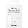 Зарядний пристрій Samsung 15W Power Adapter (w C to C Cable) White (EP-T1510XWEGRU) зображення 5