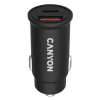 Зарядное устройство Canyon PD 30W/QC3.0 18W Pocket size car charger (CNS-CCA20B03)