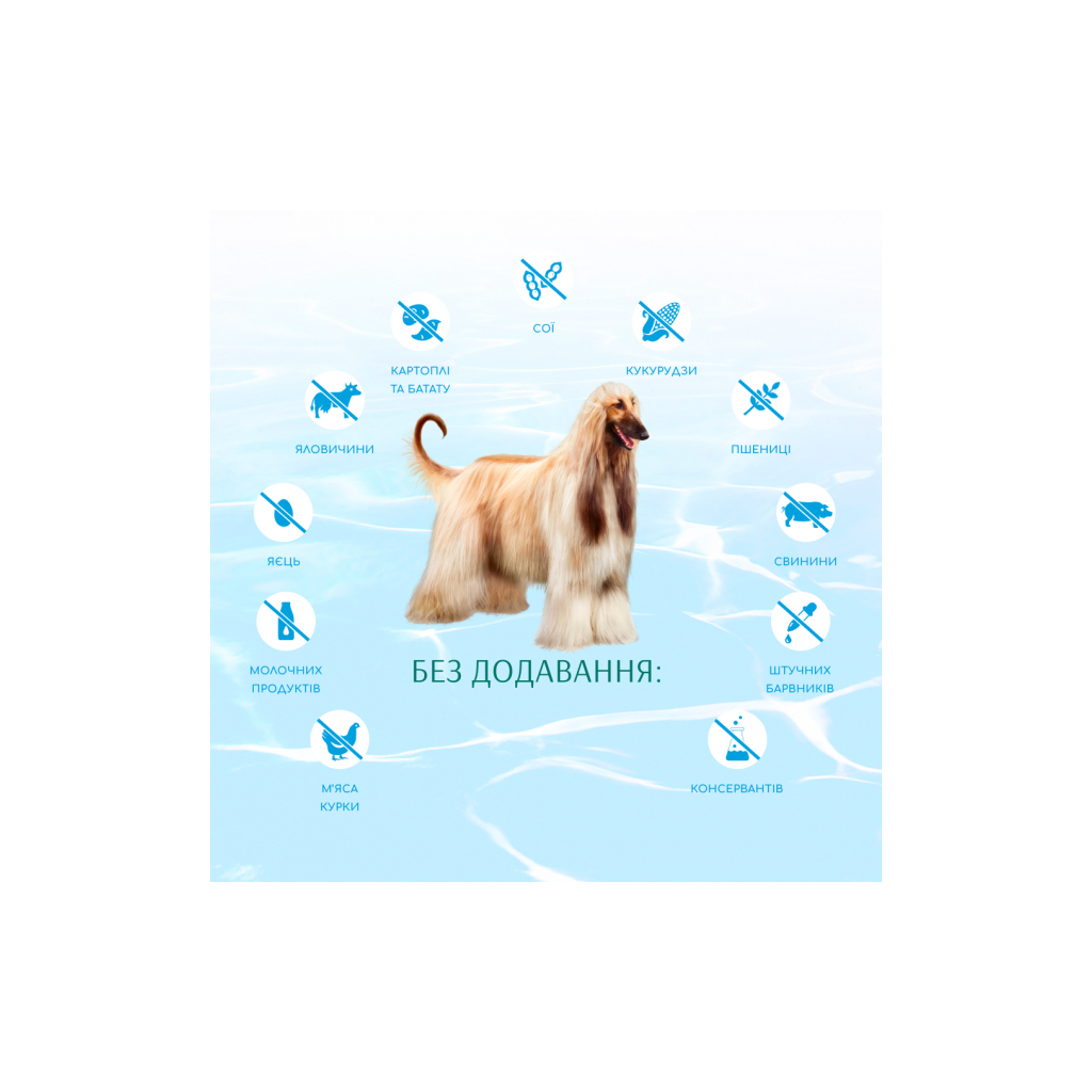 Сухий корм для собак Optimeal Beauty Podium беззерновий на основі морепродуктів 1.5 кг (4820215366830) зображення 5