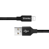 Дата кабель USB 2.0 AM to Lightning 0.25m black ColorWay (CW-CBUL048-BK) изображение 4
