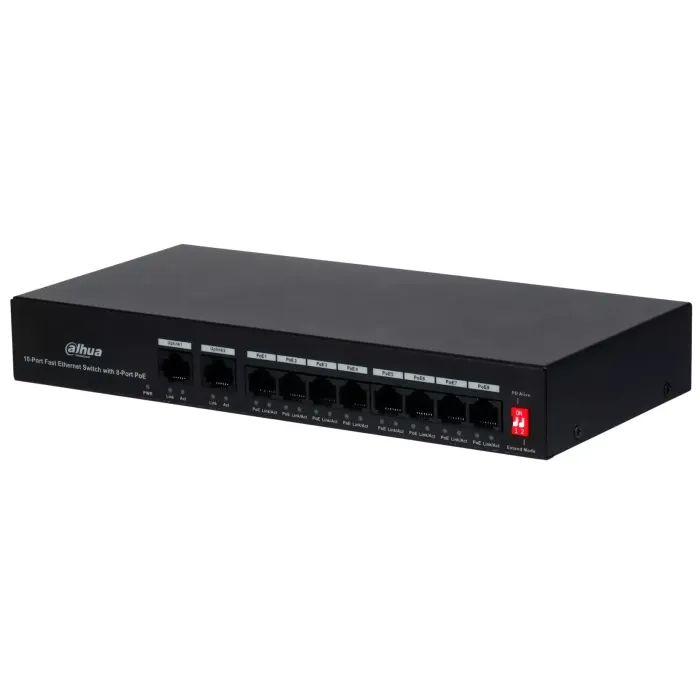 Коммутатор сетевой Dahua DH-PFS3010-8ET-65 изображение 2