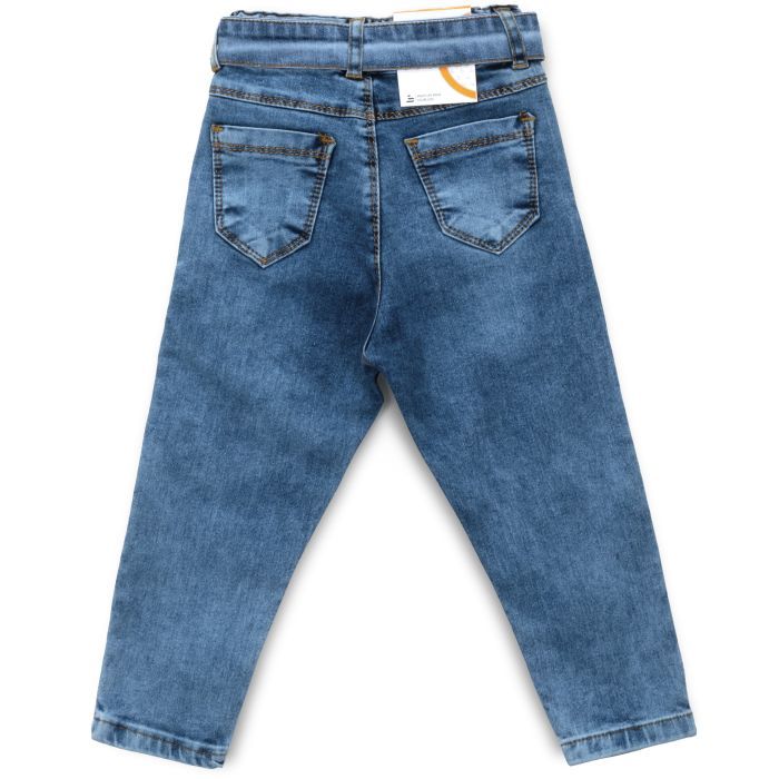 Джинсы детские Sercino с поясом (58163-128G-blue) изображение 2
