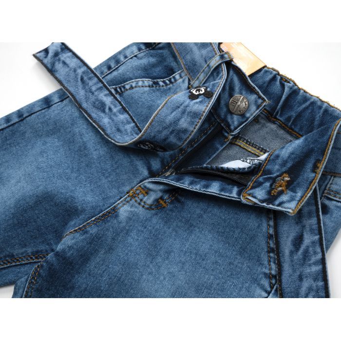 Джинсы детские Sercino с поясом (58163-128G-blue) изображение 3