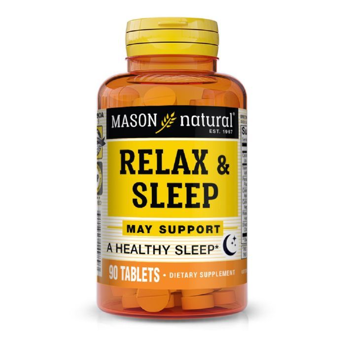 Травы Mason Natural Комплекс для расслабления и здорового сна, Relax and Sleep, (MAV14989)