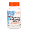Травы Doctor's Best Бромелайн Высокой Эффективности,3000 GDU, 500 мг, 90 растит (DRB-00215)