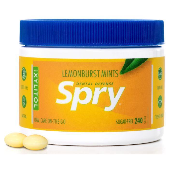 Драже с ксилитом Spry натуральные лимонный взрыв 240 шт. (700596000094) изображение 2
