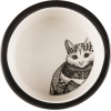Посуд для котів Trixie Zentangle 300 мл / 12 см (4011905251202) зображення 2