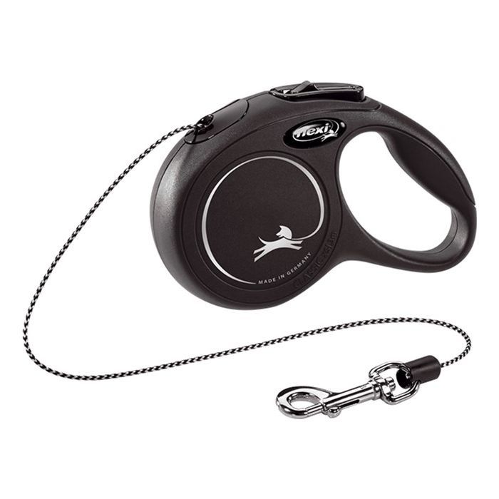 Поводок для собак Flexi New Classic XS трос 3 м (розовый) (4000498022436)