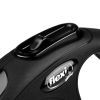 Повідець для собак Flexi New Classic XS трос 3 м (чорний) (4000498022429) зображення 3