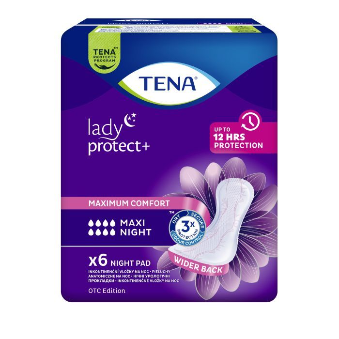 Урологические прокладки Tena Lady Maxi Night 12 шт. (7322541120966) изображение 2