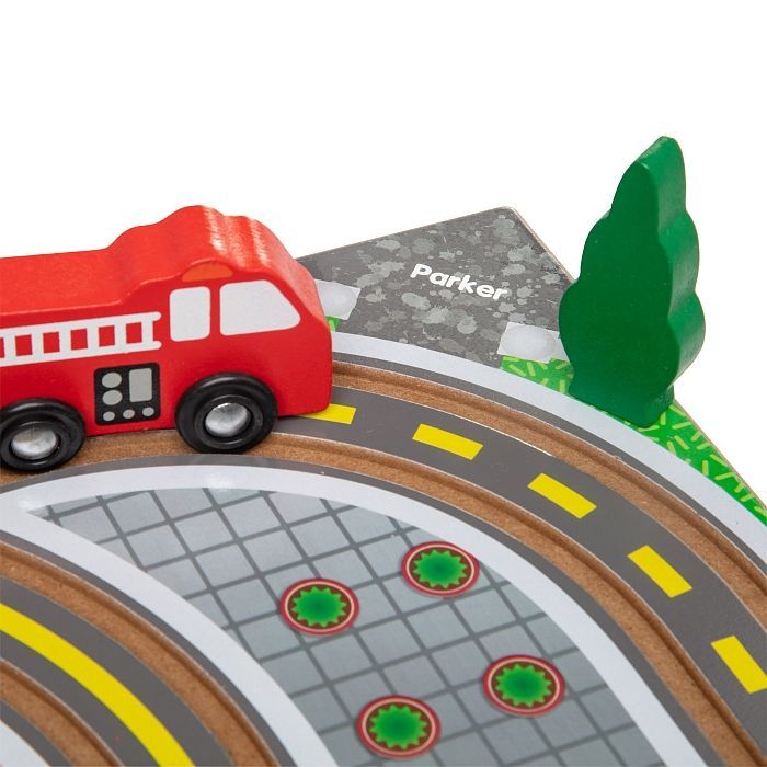 Игровой набор Melissa&Doug деревянный футляр "Город" (MD30141) изображение 4