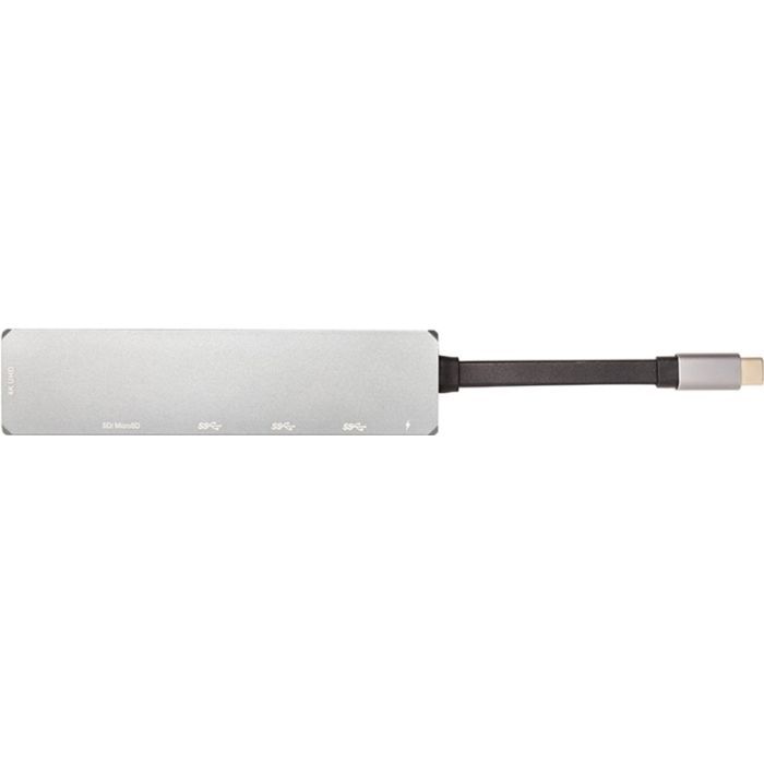 Концентратор USB 3.1 Type-C to USB Hub, HDMI, Card Reader (SD, micro SD) PowerPlant (CA912094) зображення 2