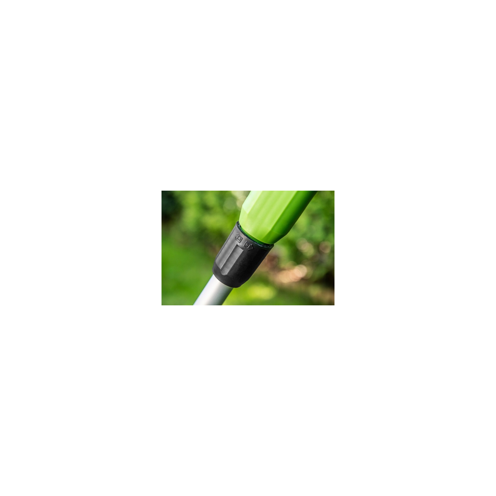 Триммер садовый Verto электрический, 350 Вт, 25 см, 93 дБ, телескопическая ручка, (52G550) изображение 3