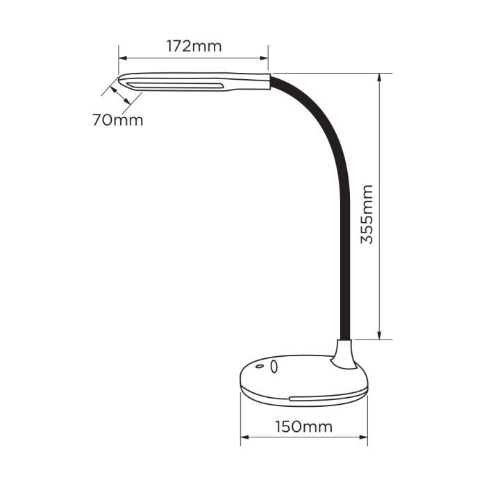 Настольная лампа ELM Jumbo- 7W 4000K (27-0001) изображение 2
