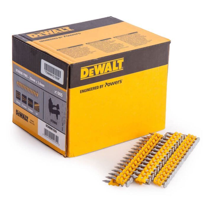 Цвяхи DeWALT по м'якому бетону для DCN890, 1005шт (DCN8901020) зображення 2