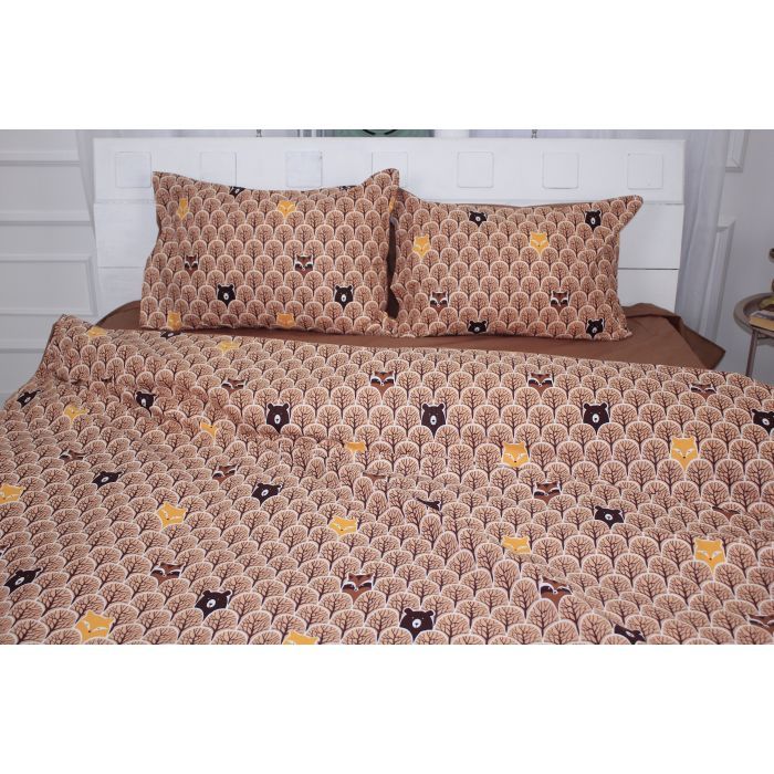 Постільна білизна MirSon Бязь 17-0525 Fabulous forest Сімейний 160x220 (2200003665925) зображення 2