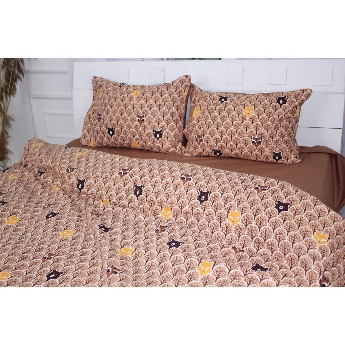 Постільна білизна MirSon Бязь 17-0525 Fabulous forest Сімейний 160x220 (2200003665925) зображення 3