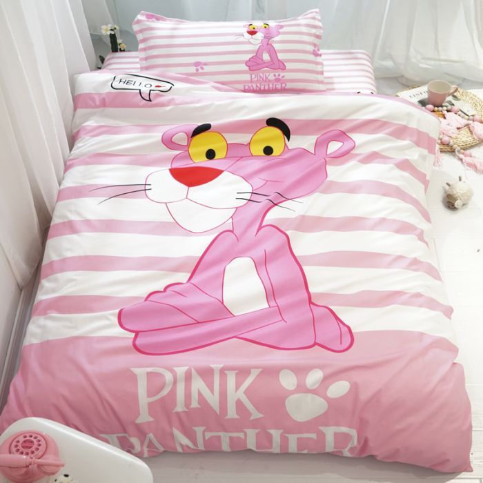 Постільна білизна MirSon Бязь Premium 17-0110 Pink Pantere 175х210 (2200001608627)