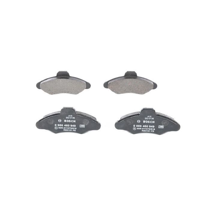 Тормозные колодки Bosch 0 986 460 949 изображение 2