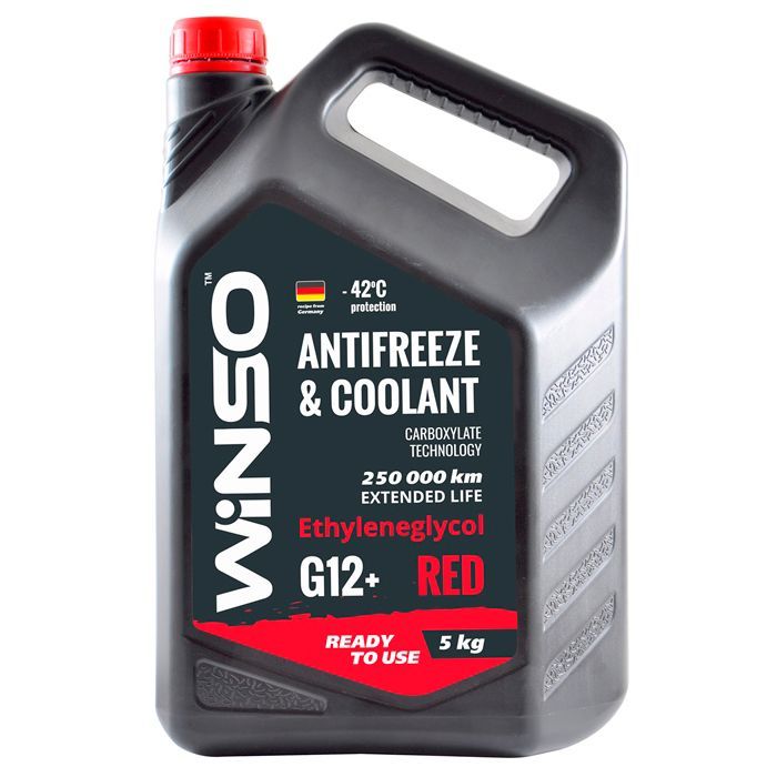 Антифриз WINSO WINSO RED G12+ red 5kg (880910)