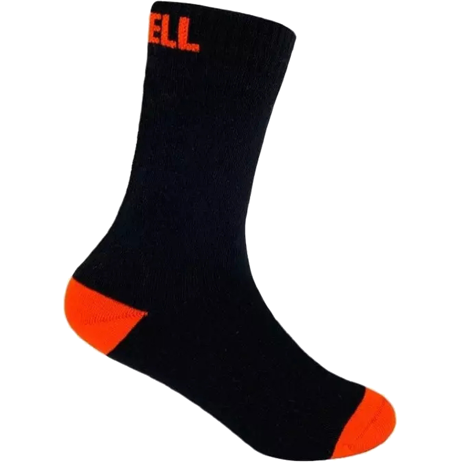 Водонепроникні шкарпетки Dexshell Ultra Thin Children Sock L Black/Orange (DS543BLKL)