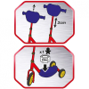 Самокат Smoby Toys Тачки з металевою рамою Триколісний (750114) зображення 2