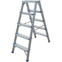 Лестница Werk стремянка алюминиевая (двусторонняя) - LB405 (90247)