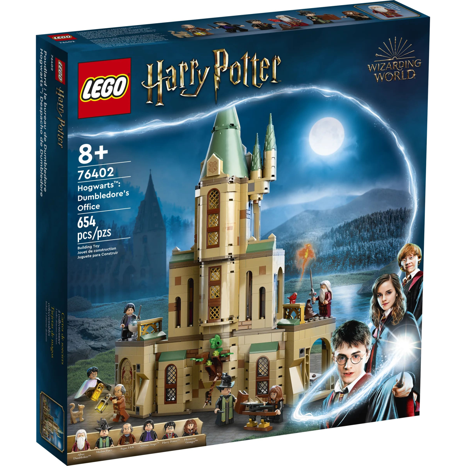 Конструктор LEGO Harry Potter Гоґвортс: Кабінет Дамблдора 654 деталі (76402) зображення 10