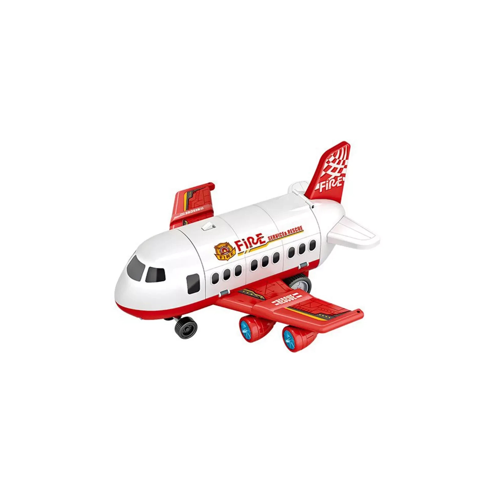 Игровой набор Lunatik Самолет трансформер Пожарный (LNK-FLF5673) изображение 2