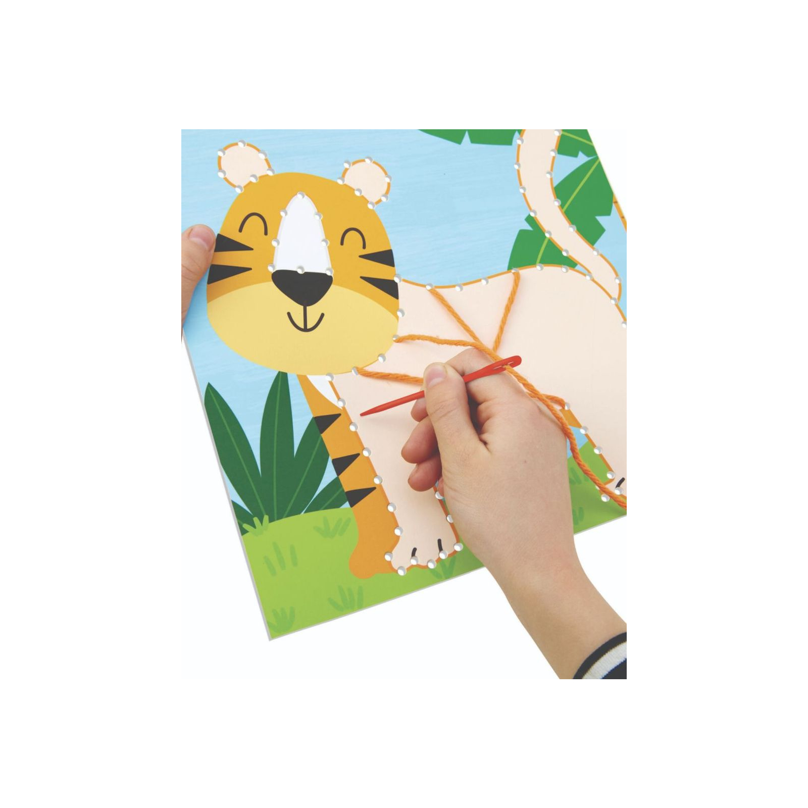 Набір для творчості Let's Craft String Art Тропічні джунглі (SAP002) зображення 3