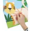 Набір для творчості Let's Craft String Art Тропічні джунглі (SAP002) зображення 3