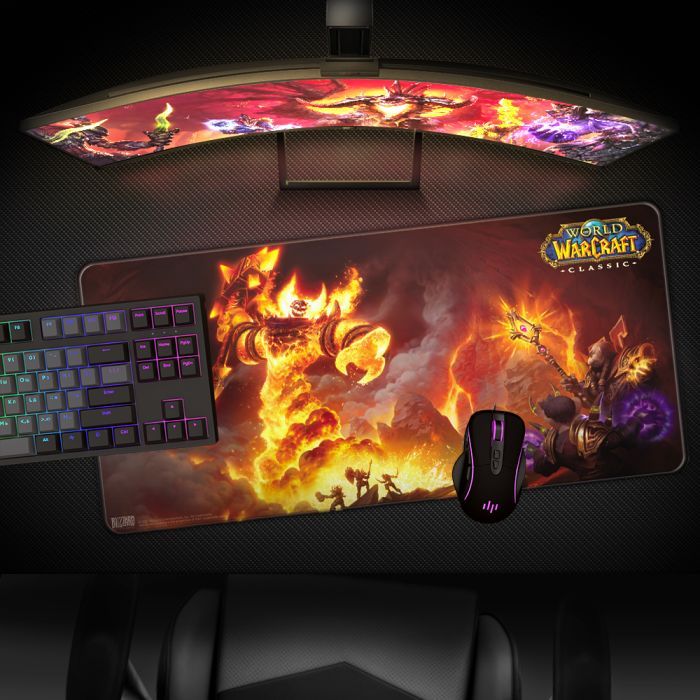 Коврик для мышки Blizzard World of WarCraft Classic Ragnaros 0 XL (FBLMPWOWRAGNA21XL) изображение 3