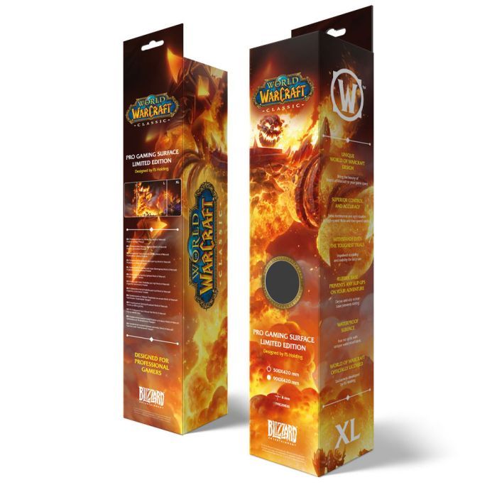 Коврик для мышки Blizzard World of WarCraft Classic Ragnaros 0 XL (FBLMPWOWRAGNA21XL) изображение 4