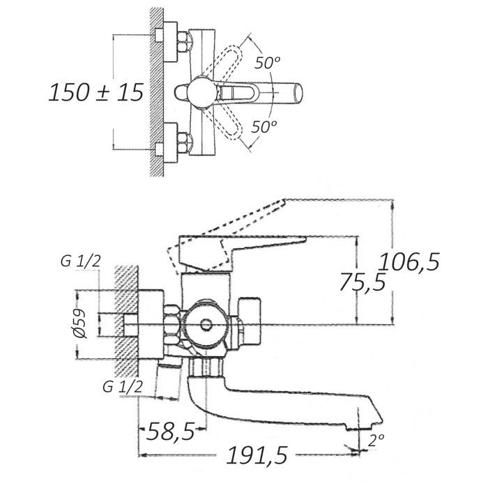 Смеситель Kroner Elbe-C060 изображение 9