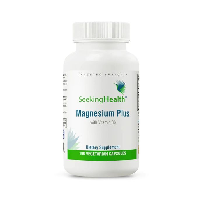 Минералы Seeking Health Магний Плюс, Magnesium Plus, 100 вегетарианских капсул (SKH52068)