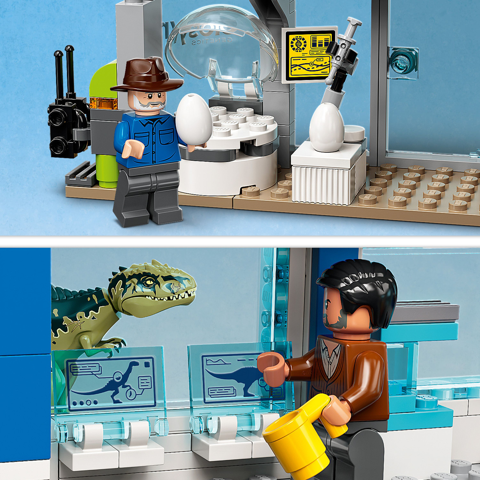 Конструктор LEGO Jurassic World Напад гіганотозавра та теризинозавра 810 деталей (76949) зображення 6