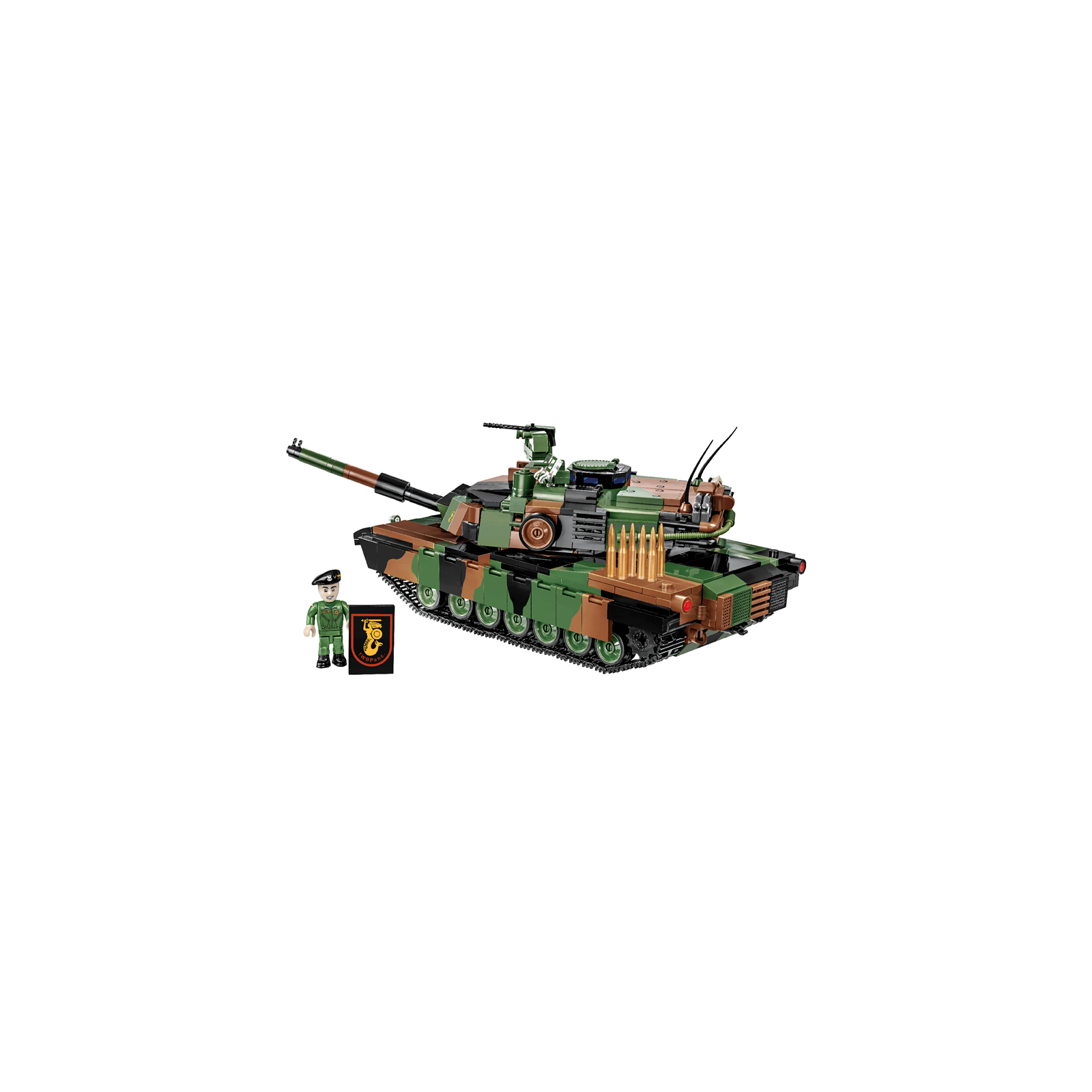 Конструктор Cobi Танк M1A2 SEP v3 Абрамс, 1017 деталей (COBI-2623) зображення 3