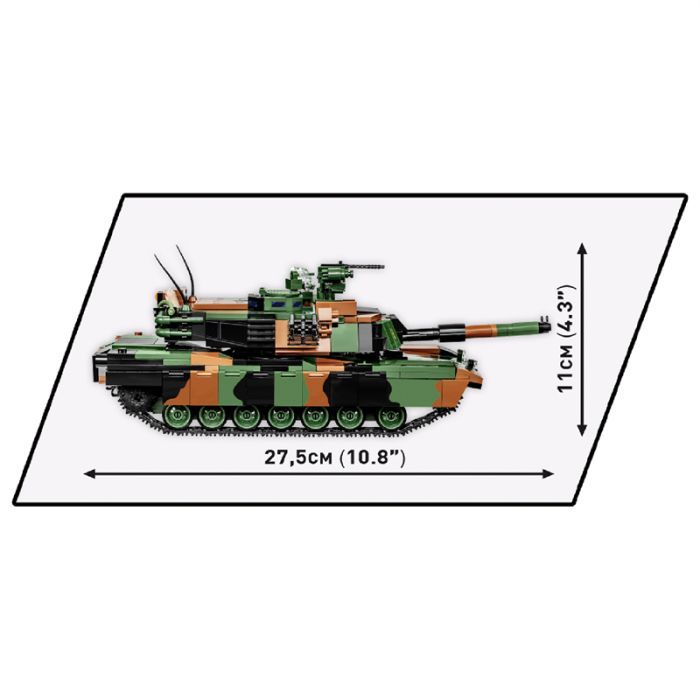 Конструктор Cobi Танк M1A2 SEP v3 Абрамс, 1017 деталей (COBI-2623) зображення 6
