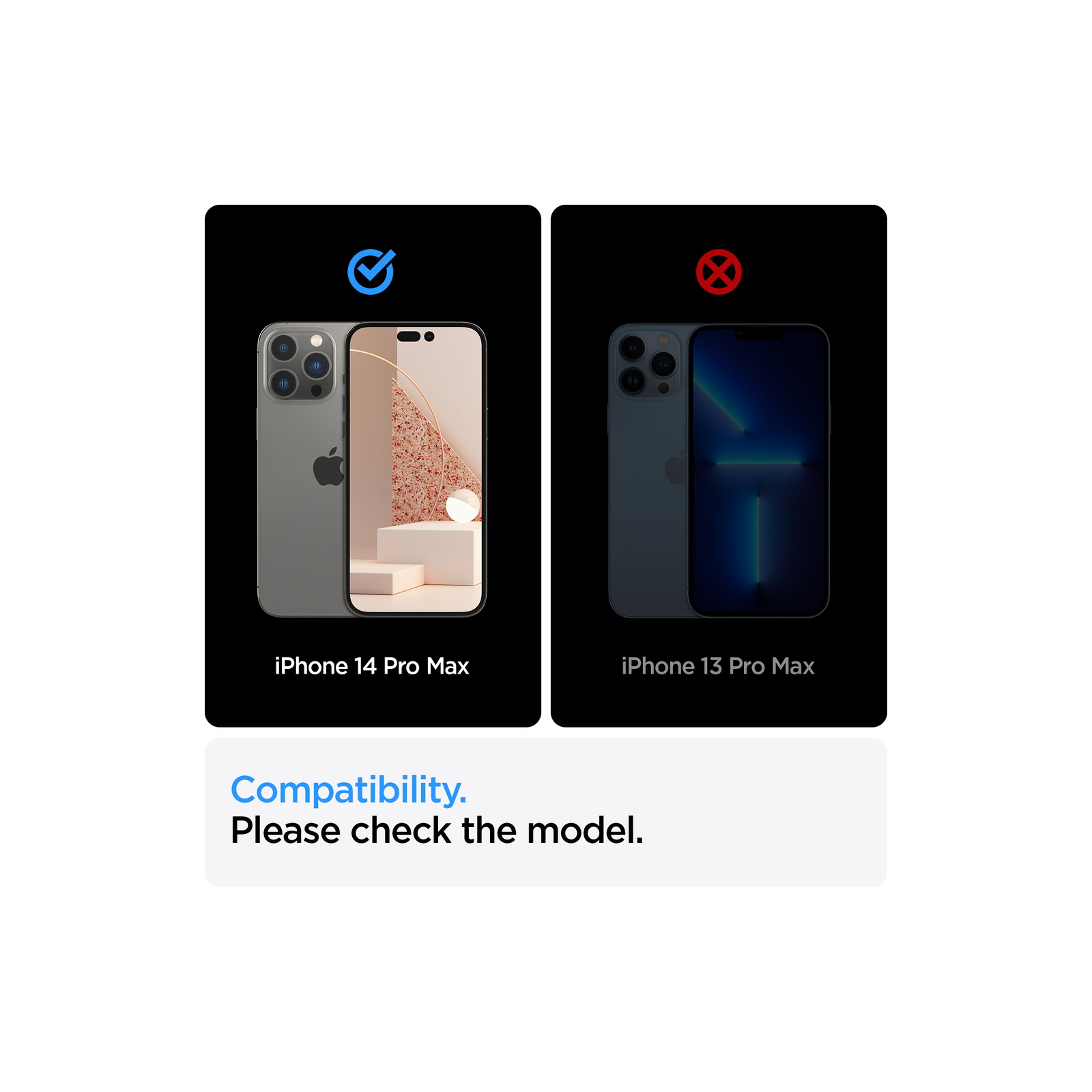 Скло захисне Spigen Apple Iphone 14 Pro Max Glas tR Align Master FC (2 Pack), Blac (AGL05204) зображення 2