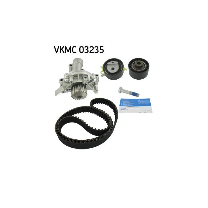 Комплект ременя ГРМ з помпой SKF VKMC 03235