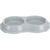 Посуд для котів Trixie Миска подвійна пластикова 2х200 мл/11 см (кольори в асортименті) (4011905249858) зображення 3