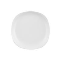 Тарілка Ardesto Molize Dinner Quadrate 27х27 см White (AR2927MW)