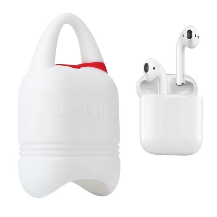 Чехол для наушников Kindon i-Smile для Apple AirPods IPH1430 Gray (702348) изображение 2