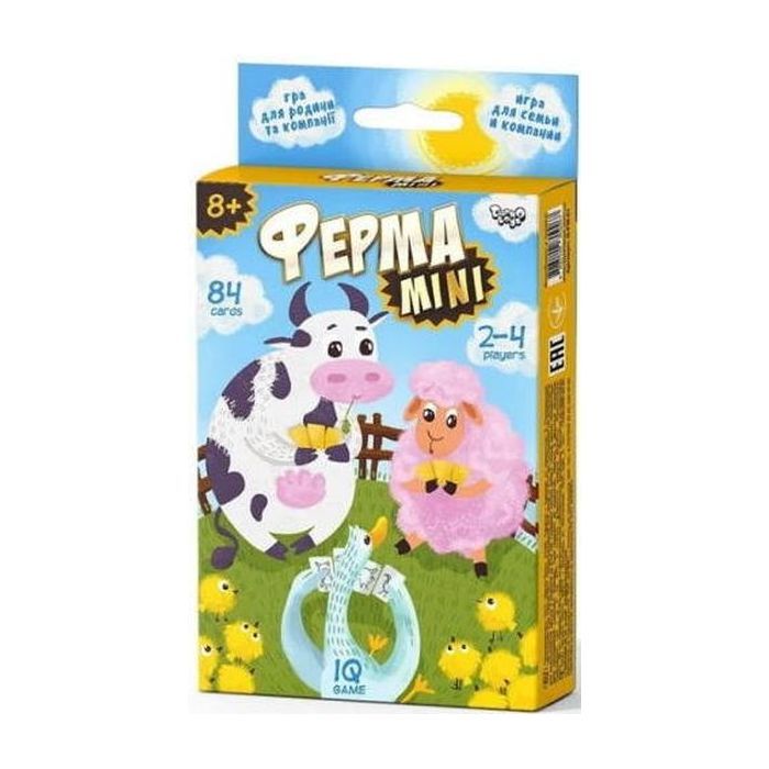 Настільна гра Danko Toys Ферма міні, українська (G-FM-01)