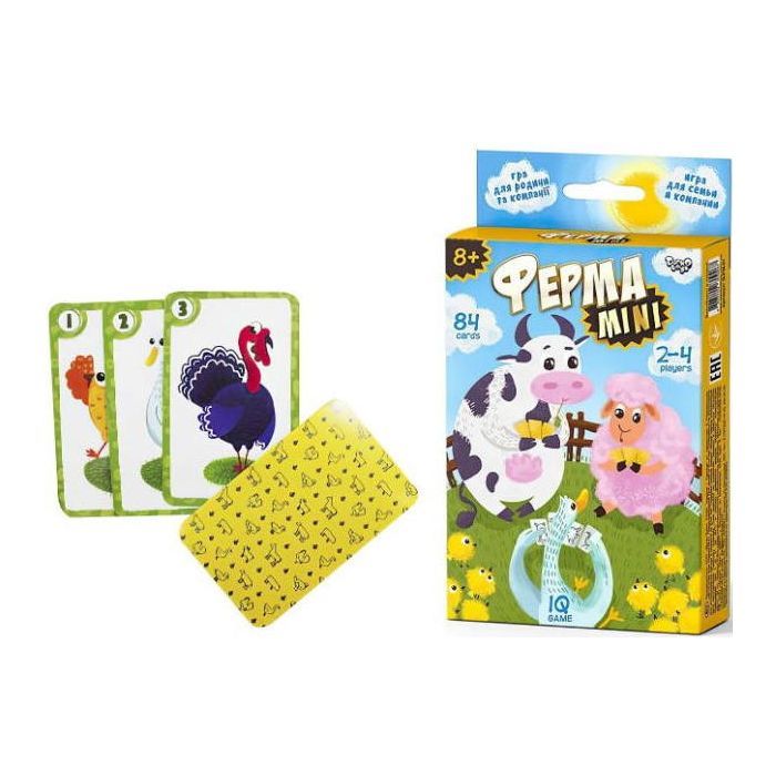 Настільна гра Danko Toys Ферма міні, українська (G-FM-01) зображення 2
